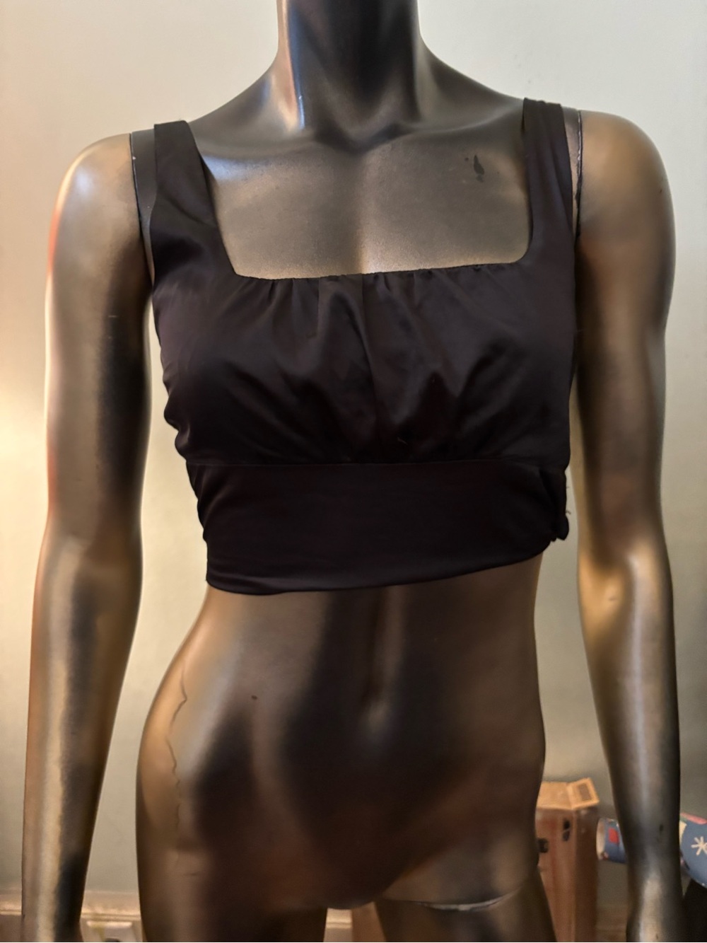 Forever 21 Black Smocked Tube Top